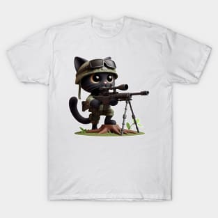 Tactical Cat T-Shirt